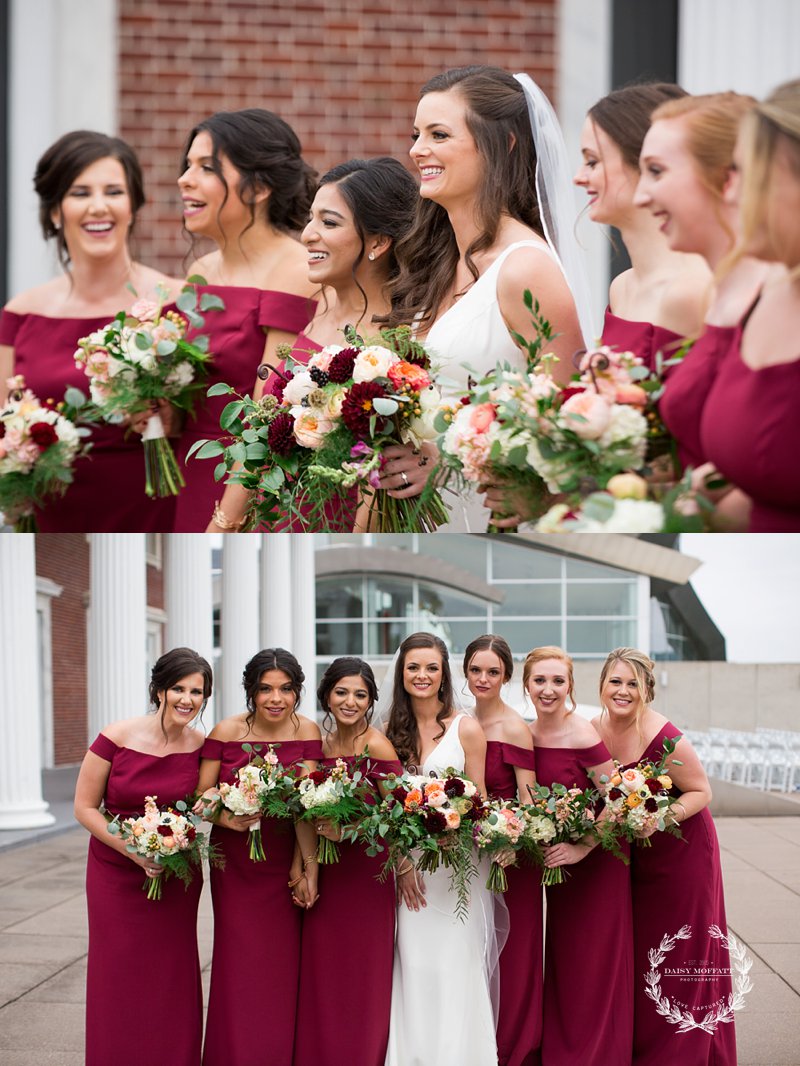 hunter museum wedding with chattanooga photographers Daisy Moffatt Photography.