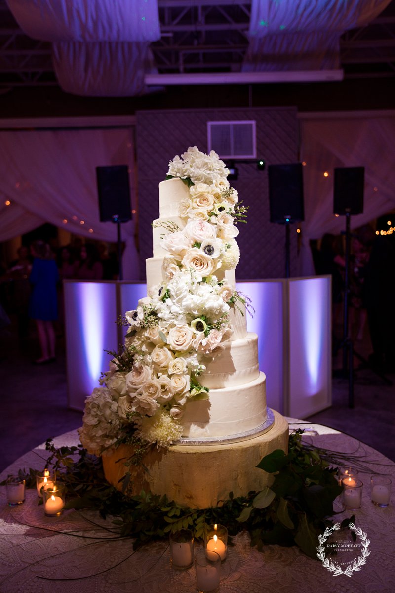 Walnut Hill Farms wedding complete with a hot air balloon, wedding fireworks, and circular wedding ceremony