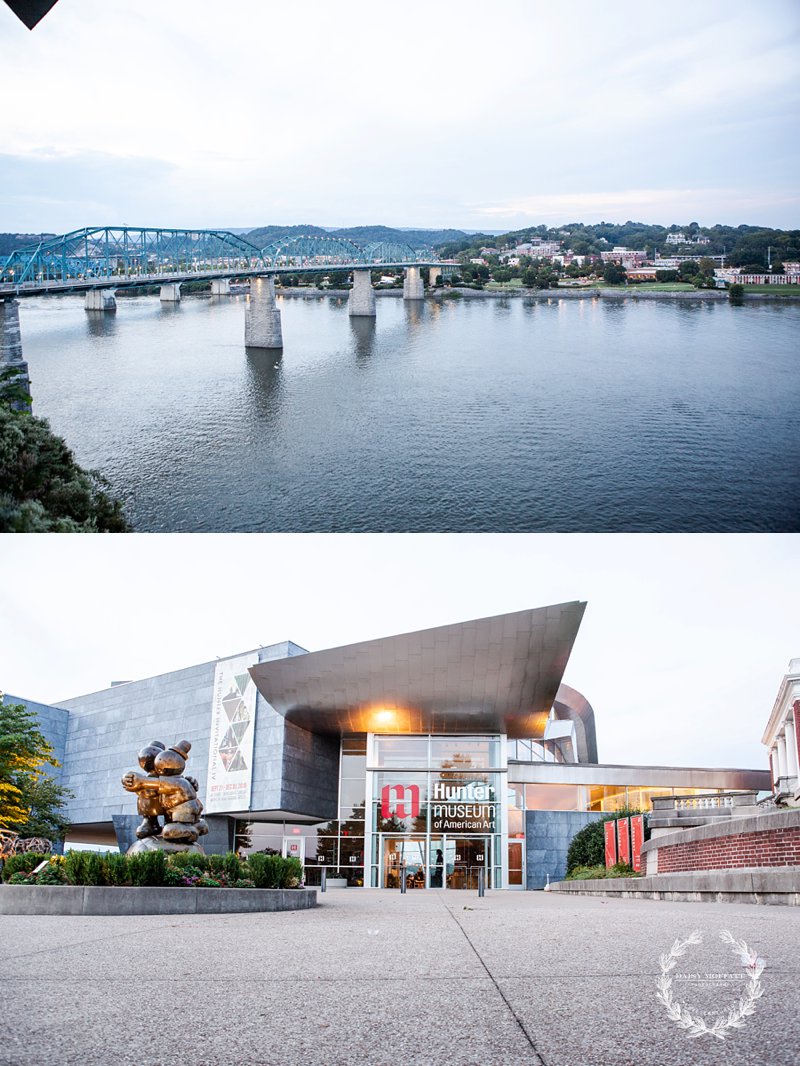 hunter museum wedding and celebration of their union with chattanooga best photographer Daisy Moffatt 